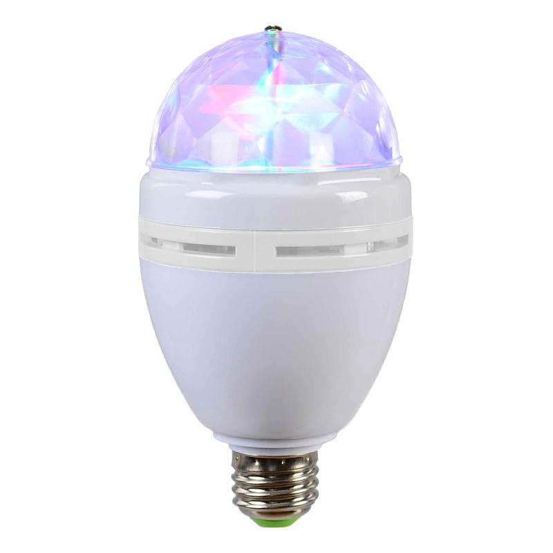 Projecteur de lumires rotatives  DEL, multicolore