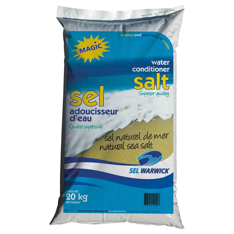 Sel adoucisseur d'eau MAGIC, 20 kg