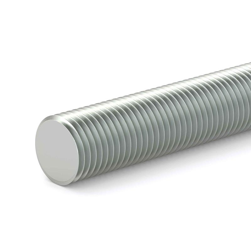 Tige filete en acier zingu, 5/16'' x 12''