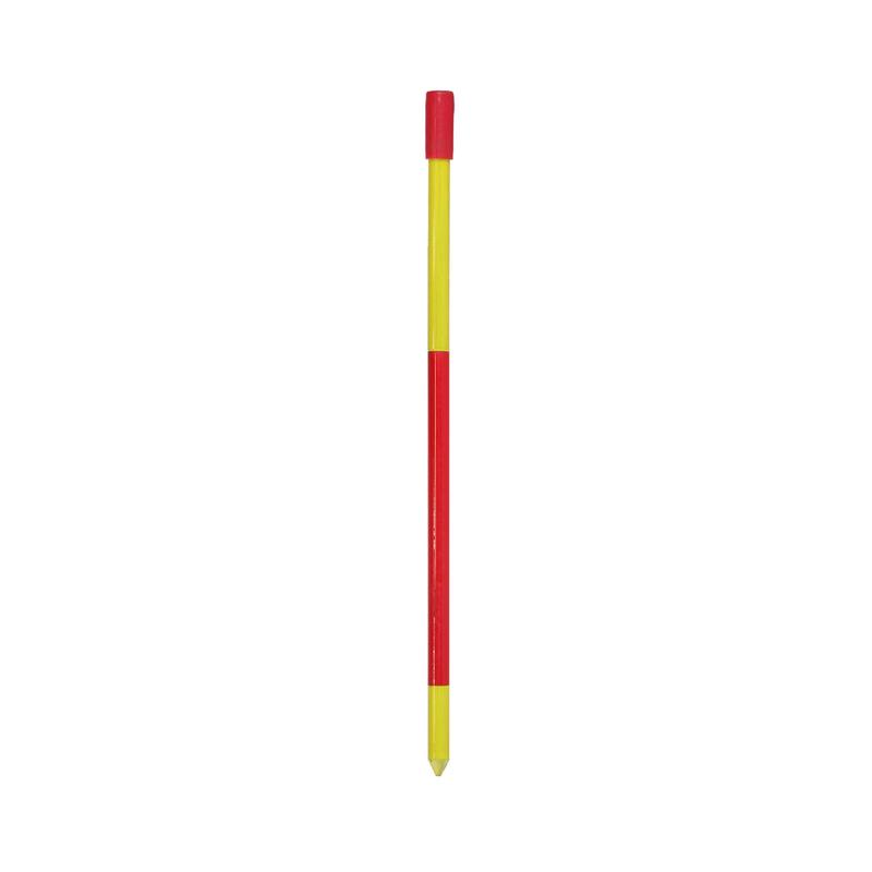 Balise jaune et rouge ultra robuste, 1/2" x 60"