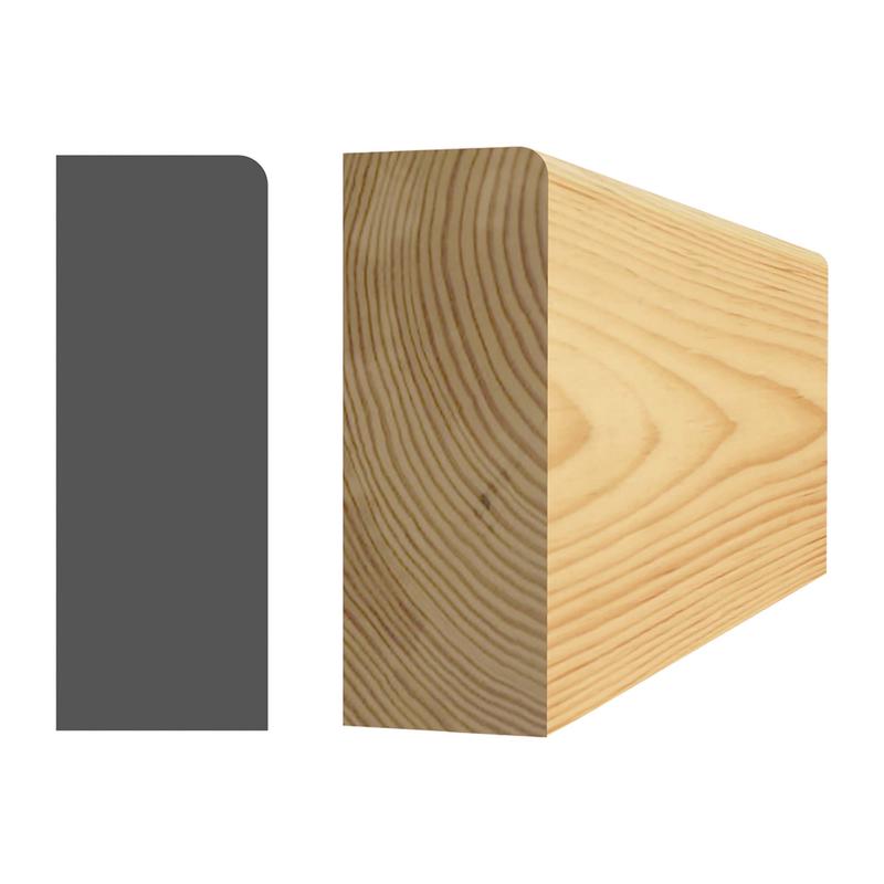 Arrt de porte en pin joint 7/16'' x 1-1/16'' x 82''