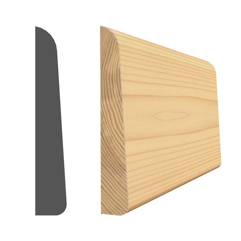 Cadrage en pin joint 3/8'' x 2-1/8'' x 7'