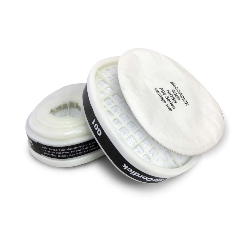 Cartouches et filtres de remplacement pour masque WORKHORSE  peinture et  pesticides (OVP95)