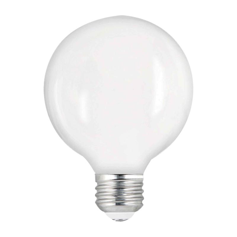 Ampoule DEL de TypeG25 blanc doux, 2units