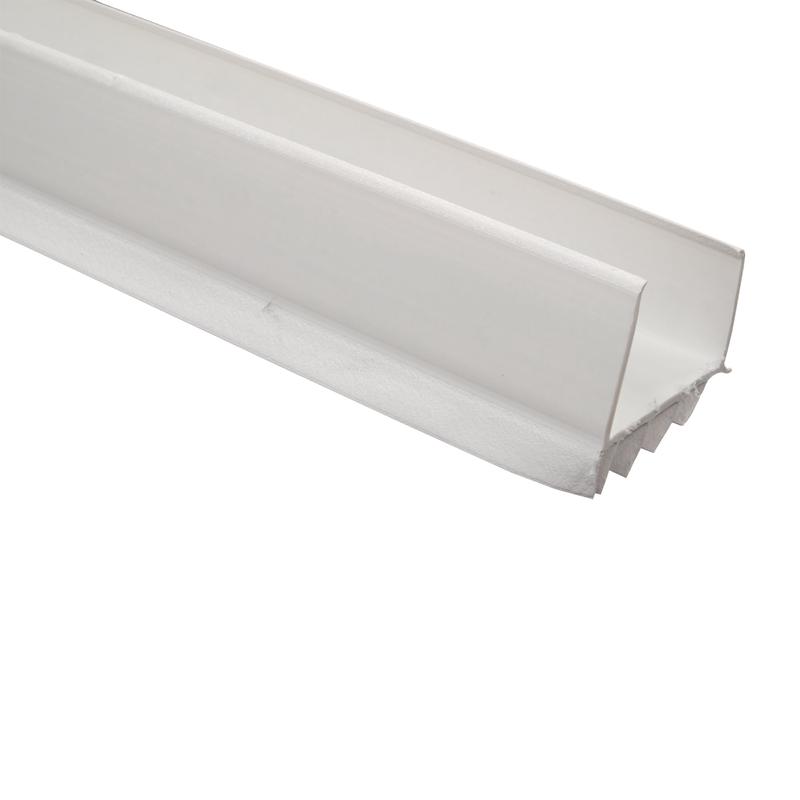 Balai de porte Deny en vinyle et aluminium 36po