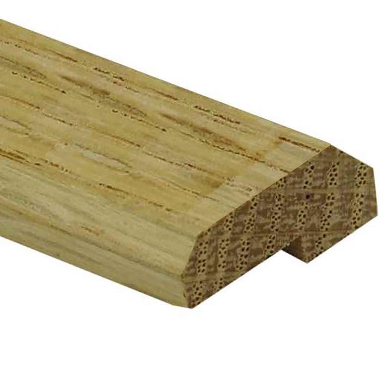 Bordure de carrelage en chne naturel, 1/8" x 1-3/16" x 6'