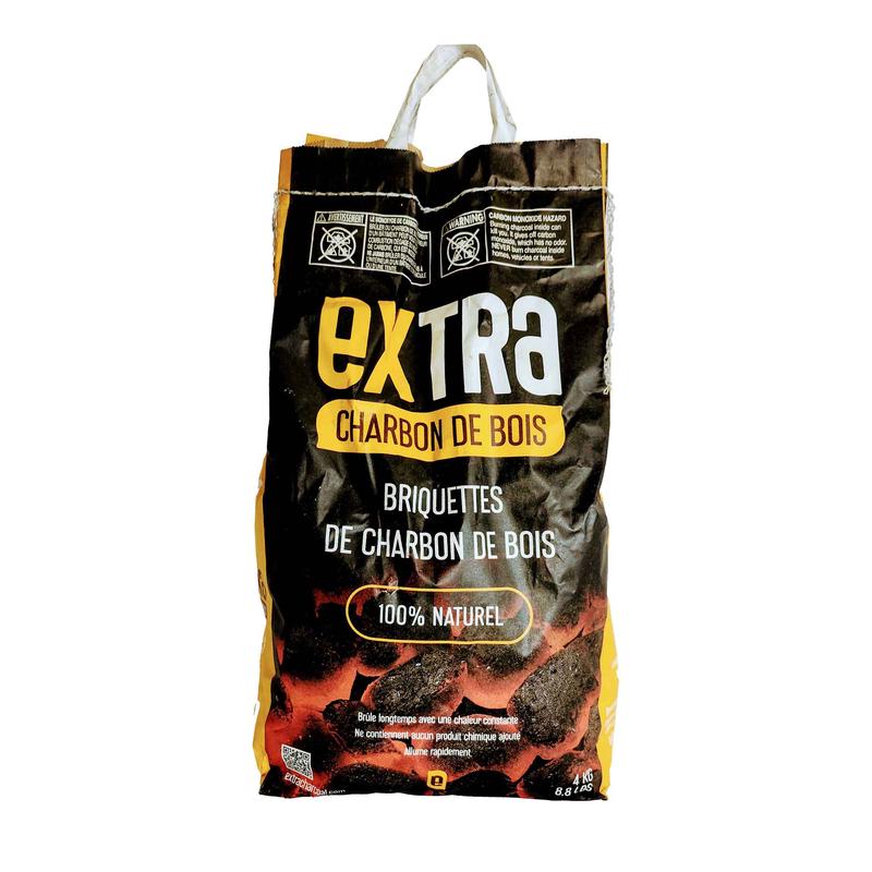 Briquettes de charbon de bois, 4 kg