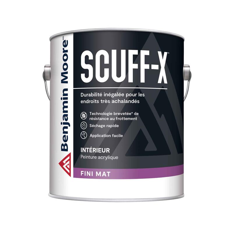 Scuff-X Peinture dintrieur au latex mat base3, 3,79L