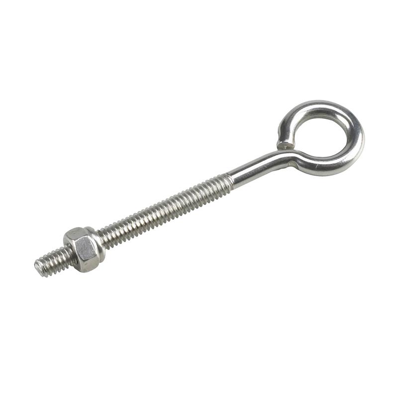 Vis  oeillet avec crou, 4'' (10.2 cm)