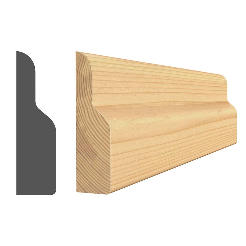 Arrt de porte en pin joint 5/16"x1-1/16"x7'