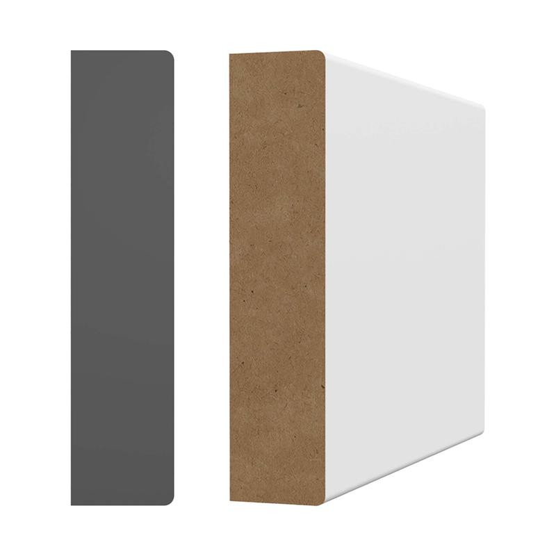 Cadrage en MDF avec apprt blanc 5/8''x2-3/4''x7'-1''