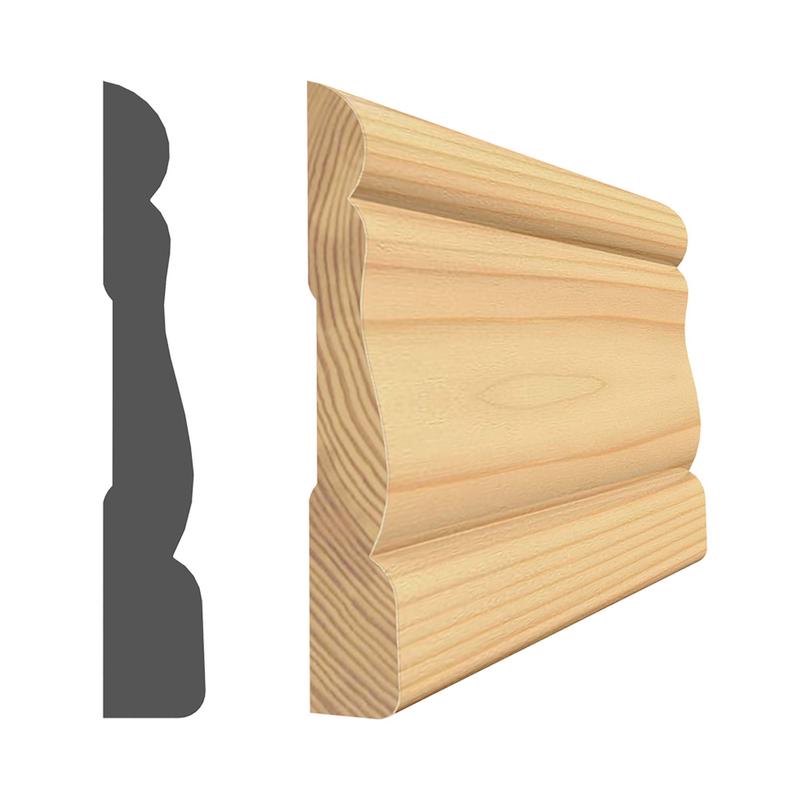 Cadrage en pin joint 3/8''x2-1/8''x7'