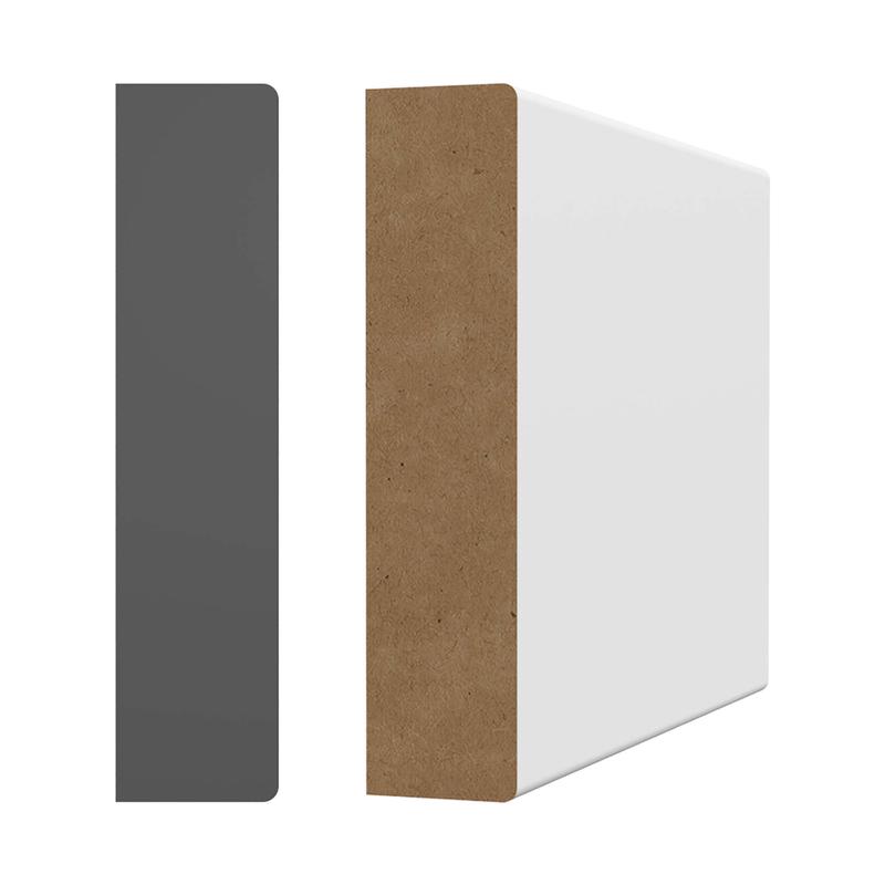 Cadrage MDF apprt blanc 5/8"x2-3/4''x14'-3''