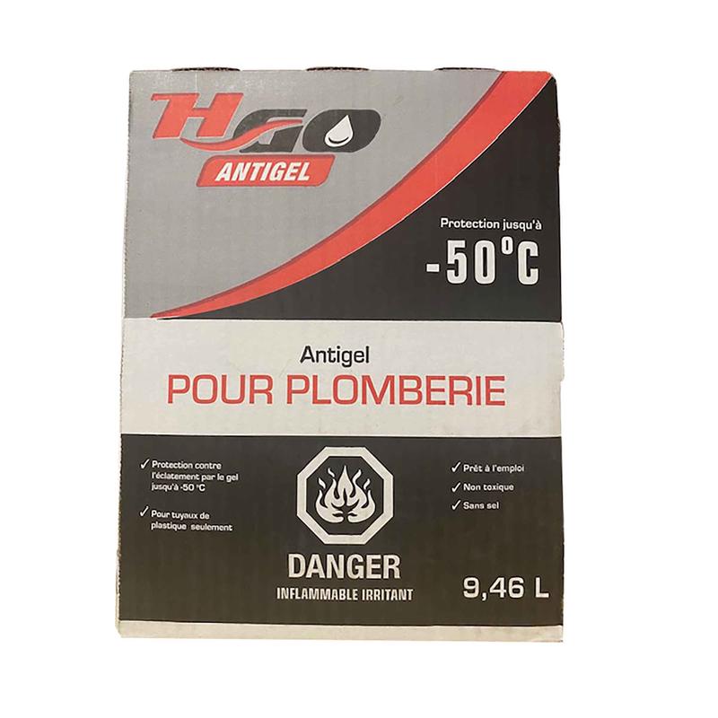Antigel de plomberie jusqu' -50 C, 9,46 L