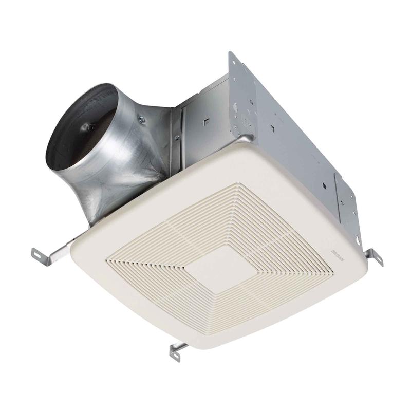 Ventilateur de salle de bain  dbit rglable, 110  150pi/min