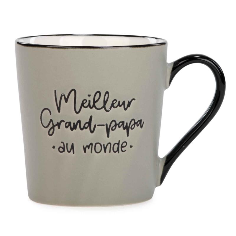 Tasse  caf ''Meilleur grand-papa au monde'', 3-1/2" x 5"