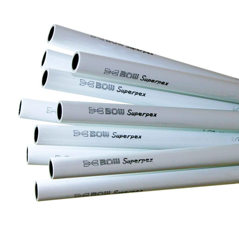 Tuyau blanc SuperPex, 3/4'' x 20'