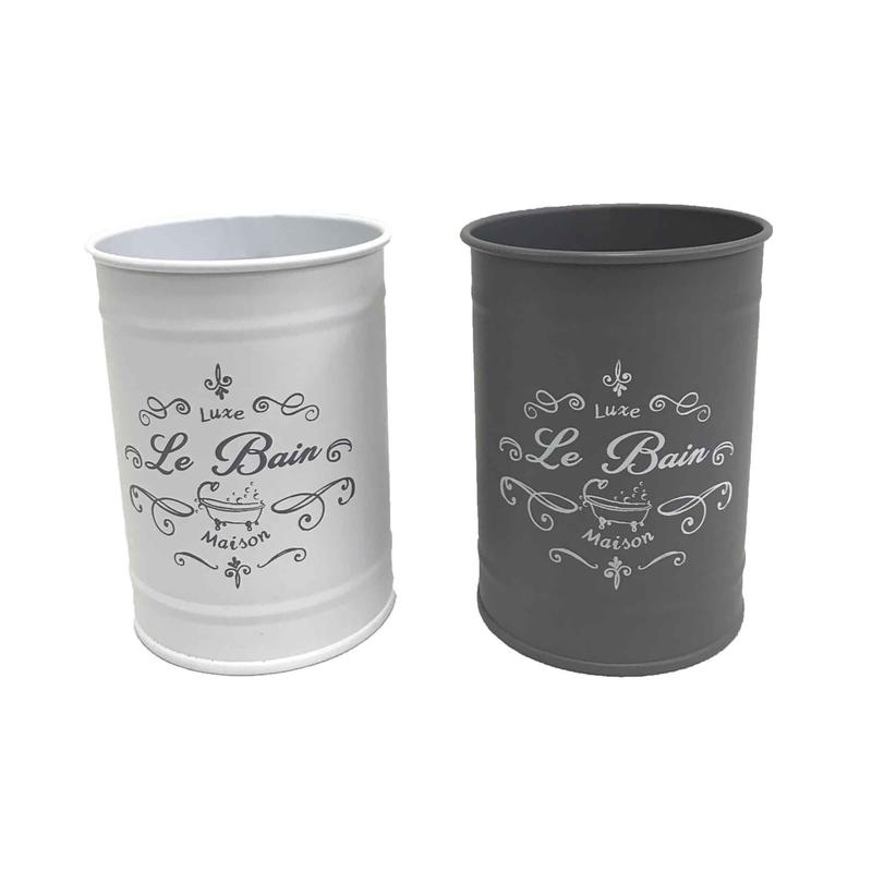 Verre  boire fonctionnel avec inscription "Le Bain", 2 choix de couleurs