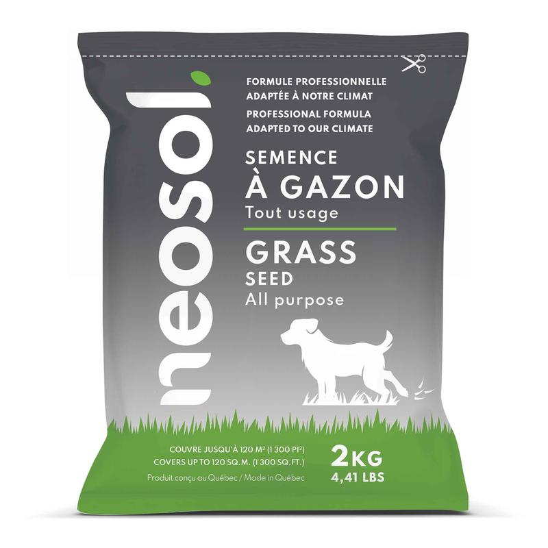 Semences  gazon tout usage, 2 kg