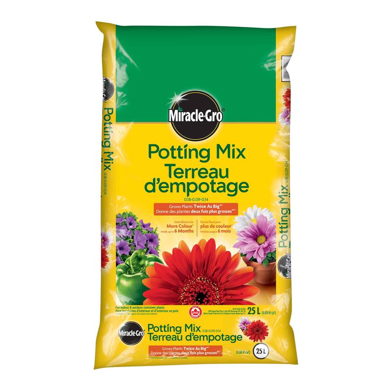 Terreau dempotage Miracle-Gro, 25 L