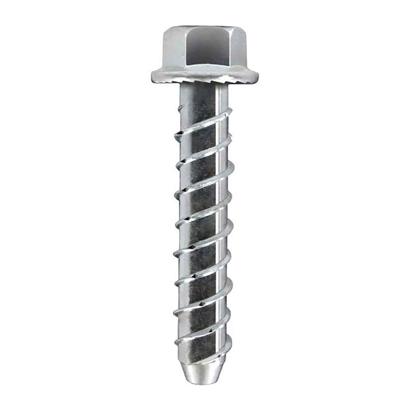 Vis dancrage plaqu zinc pour bton Cobra Tork, 3/8" x 3" (15 units)