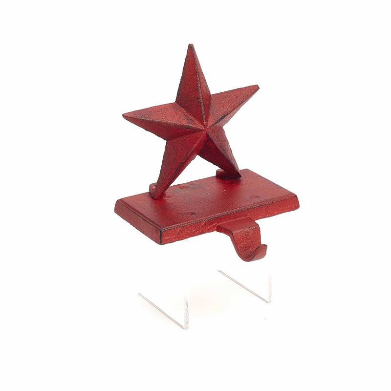 Support de bas de Nol en fonte et en forme d'toile, 6''