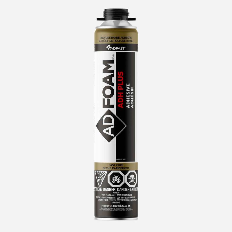 Adhsif en mousse polyurthane pour sous-plancher - version pistolet, 750 ML (ambr)