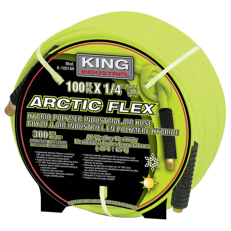 Boyau  air industriel en polymre hybride, 1/4" x 100'