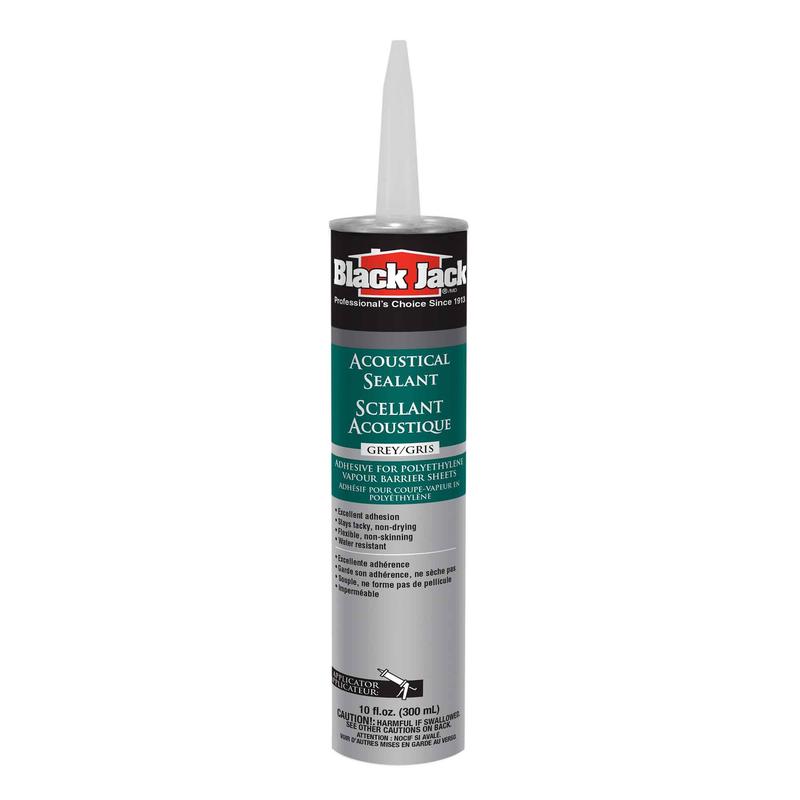 BLACK JACK Scellant acoustique gris, 300 ml