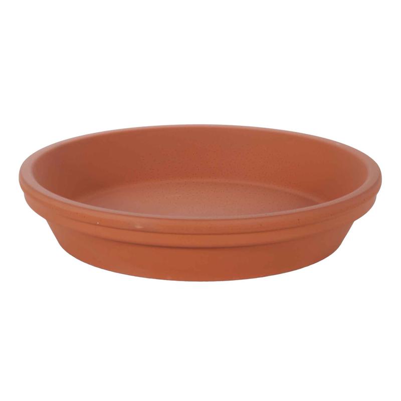 Soucoupe allemande terre cuite, 4"