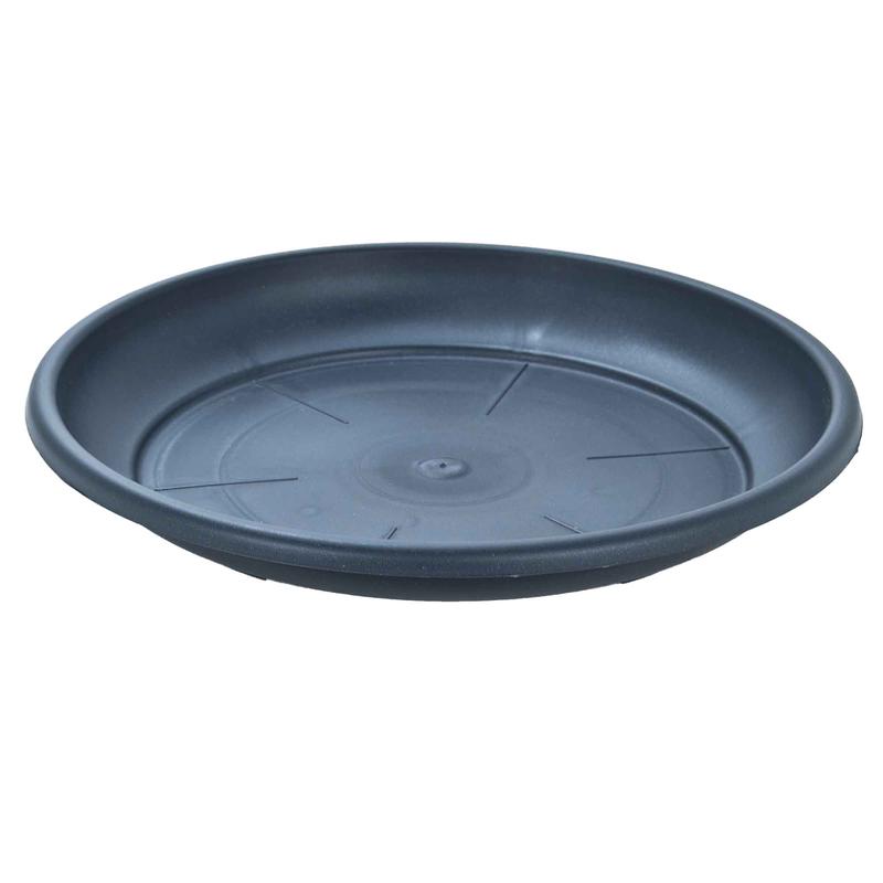 Soucoupe Cilindro cendre, 9"