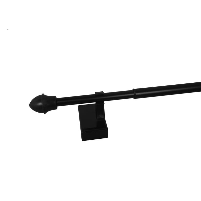 Tringle de porte magntique pour rideau noir, ajustable de 18''  28''