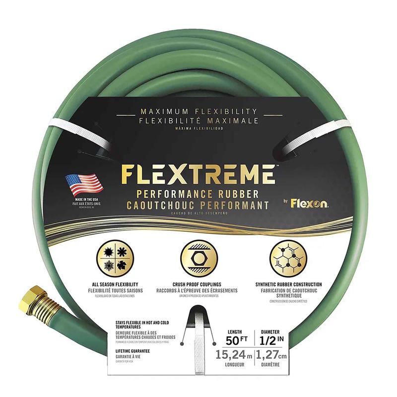 Boyau d'arrosage vert Flextreme, 1/2'' x 50'