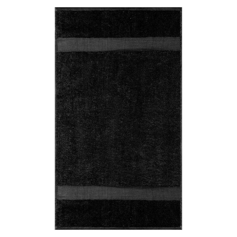 Serviette  mains, 16'' x 28'' (noir)