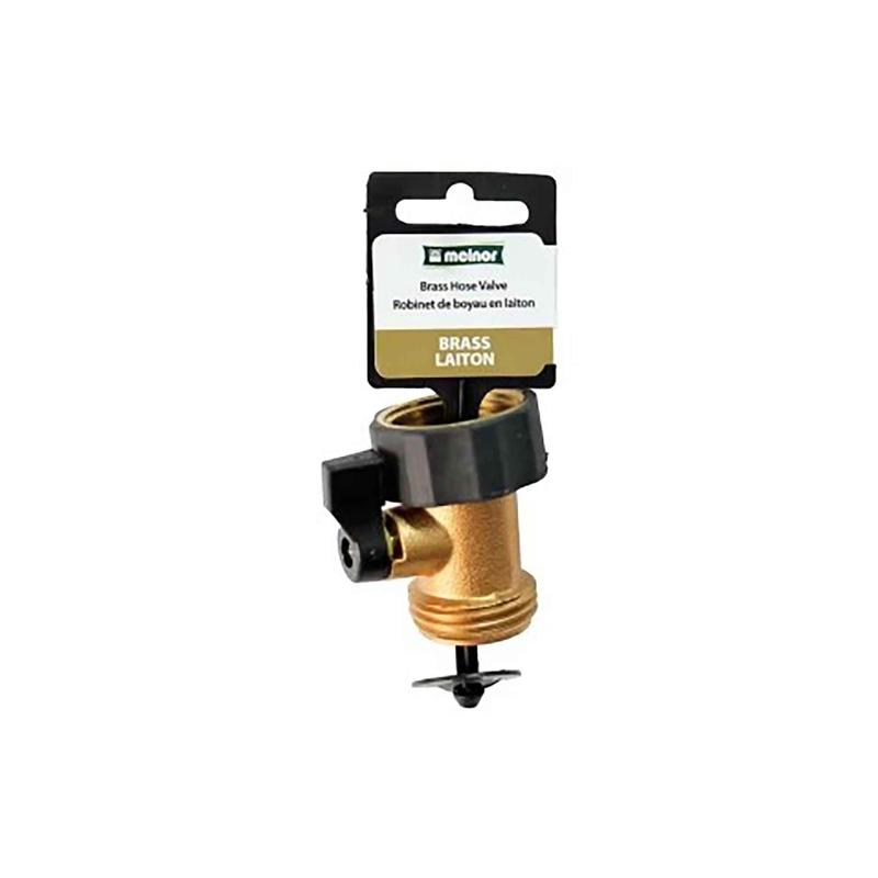 Vanne pour boyau en laiton