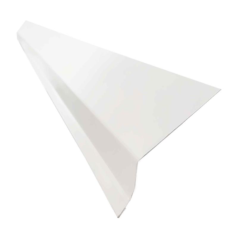 Rejeteau  bardeau pour gouttire, blanc (1" x 10')