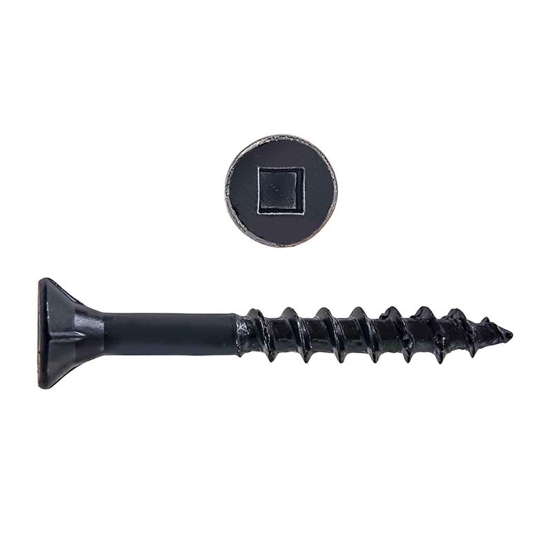 Vis de construction noire, #10 x 1-1/2" (10 units)