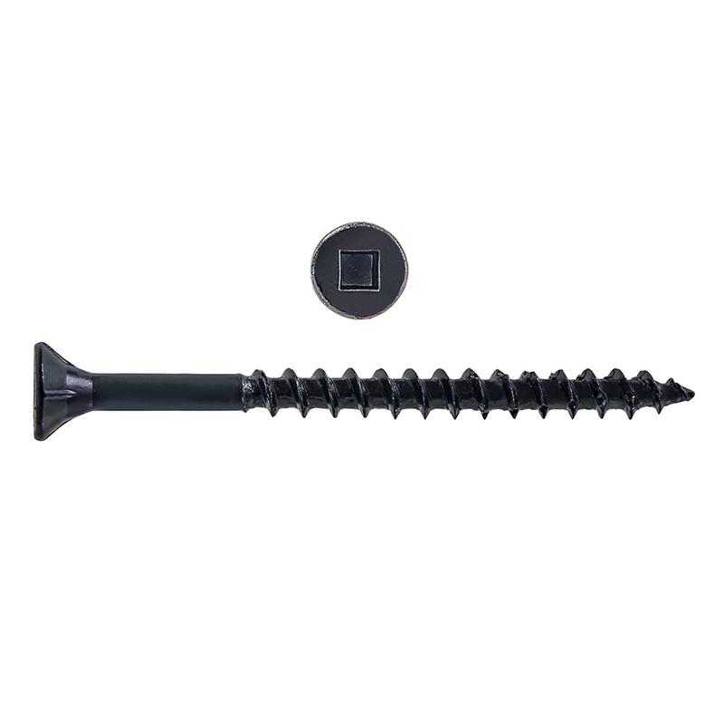 Vis de construction noire, #10 x 2-1/2" (7 units)