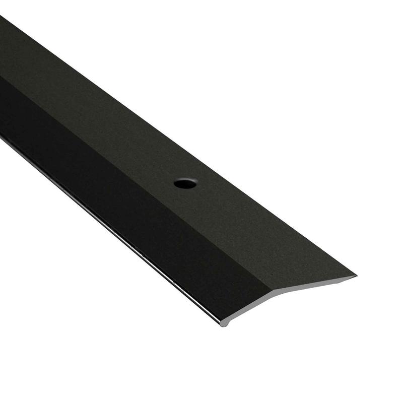 Bordure galisatrice noir mat, 1-1/2" x 3'