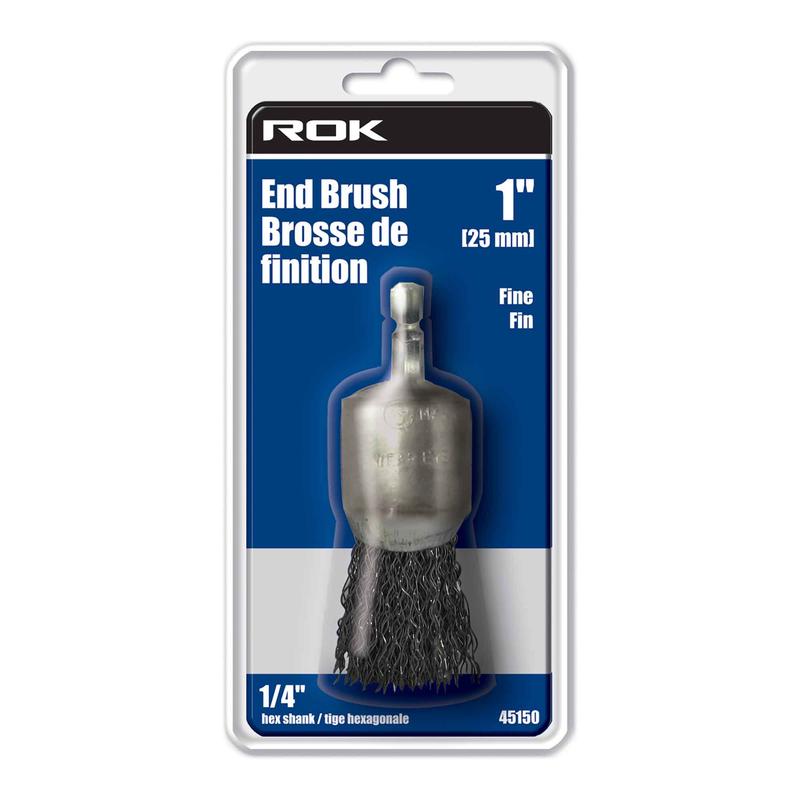 Brosse mtallique de finition, 1'' (fin)