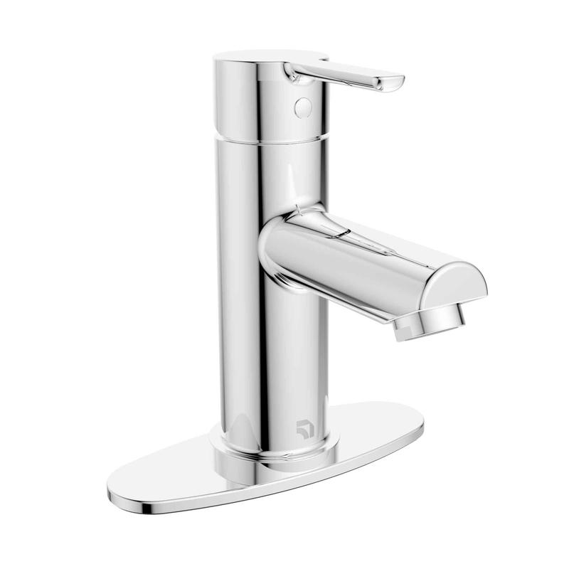 Robinet Delphi pour lavabo de salle de bain, chrome