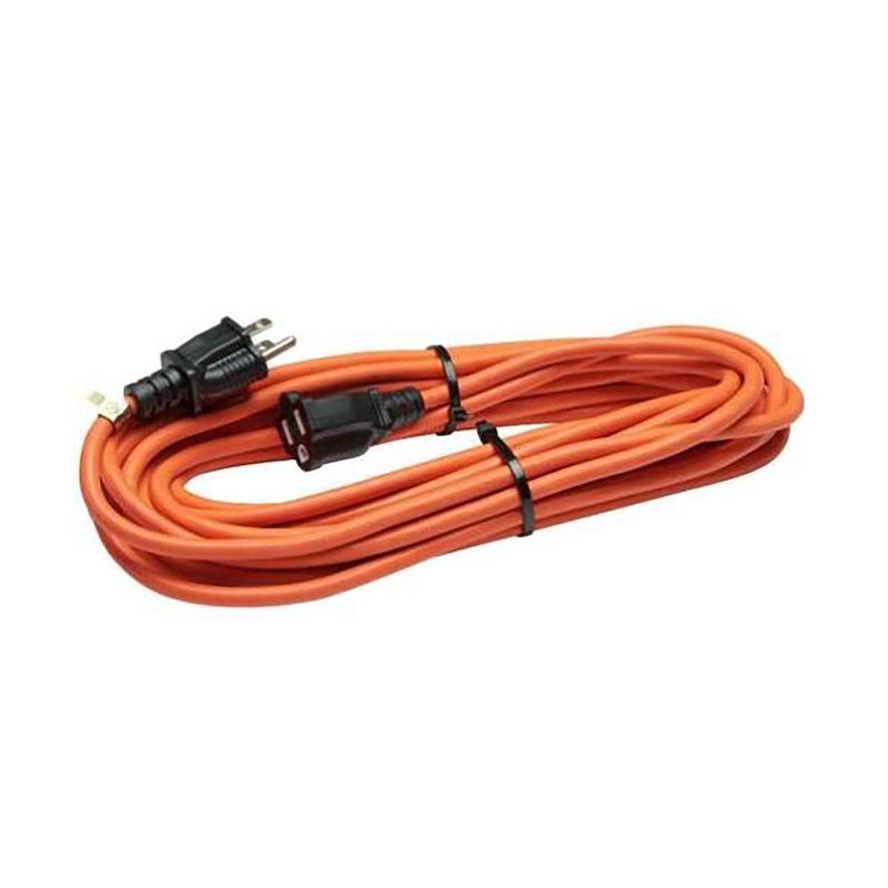 Rallonge lectrique  cordon16/3 SJTW de 3m  1 prise, orange