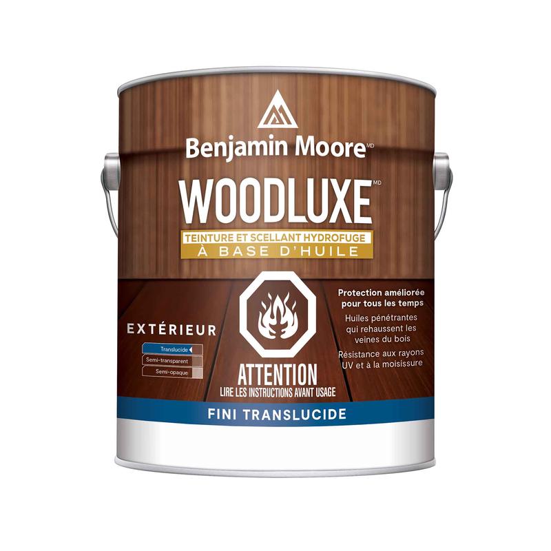 Teinture et scellant hydrofuge Woodluxe translucide naturelle, 3,79L