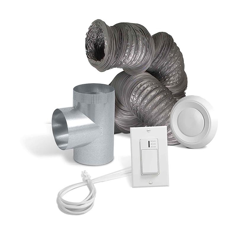 Trousse d'installation optionnelle pour salle de bain, pour changeurs d'air HRV110 et ERV130