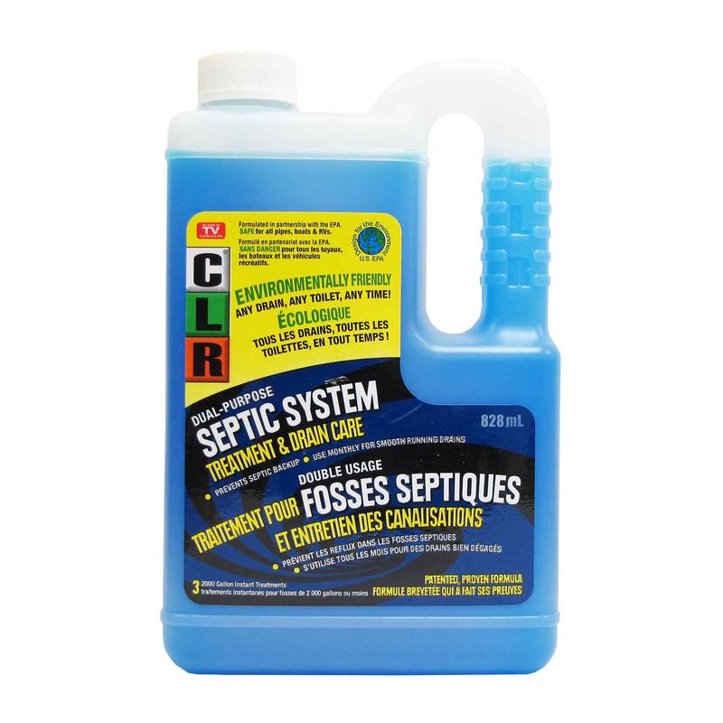 Traitement pour fosses septiques  double usage, 828ml