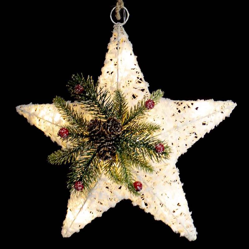 toile blanche suspendue  15 DEL, 16''