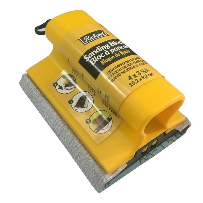 Bloc  poncer en plastique 4'' x 3 5/8'' (10,2 x 9,2 cm)