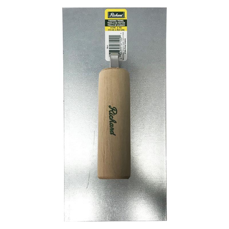 Truelle de finition conomique de 10'' x 4 3/4'' (25,4 x 12,1 cm)