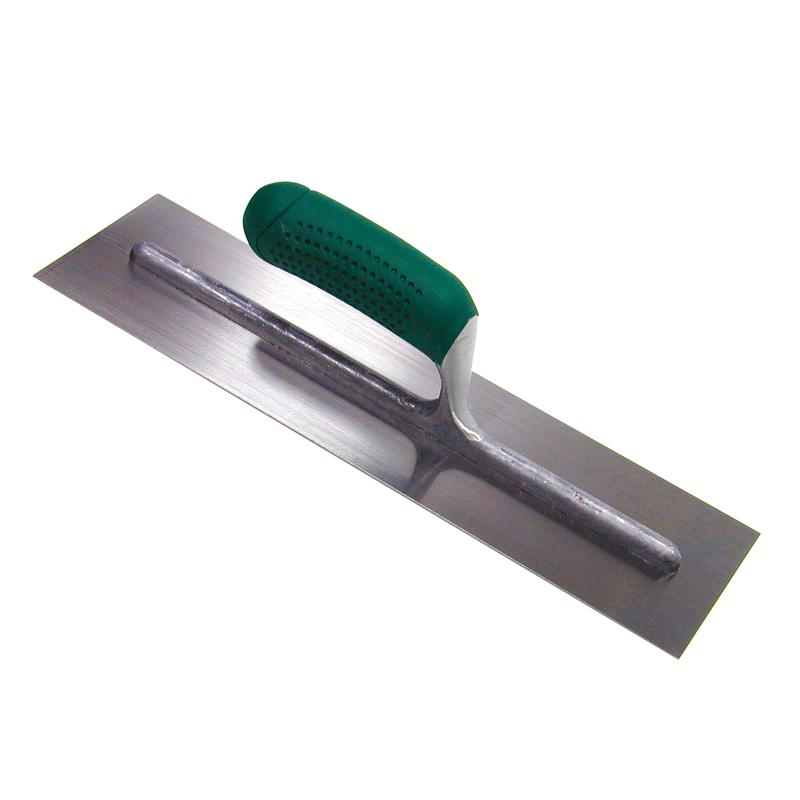 Truelle de finition de 16'' x 4'' (40,6 x 10,2 cm)  manche caoutchout
