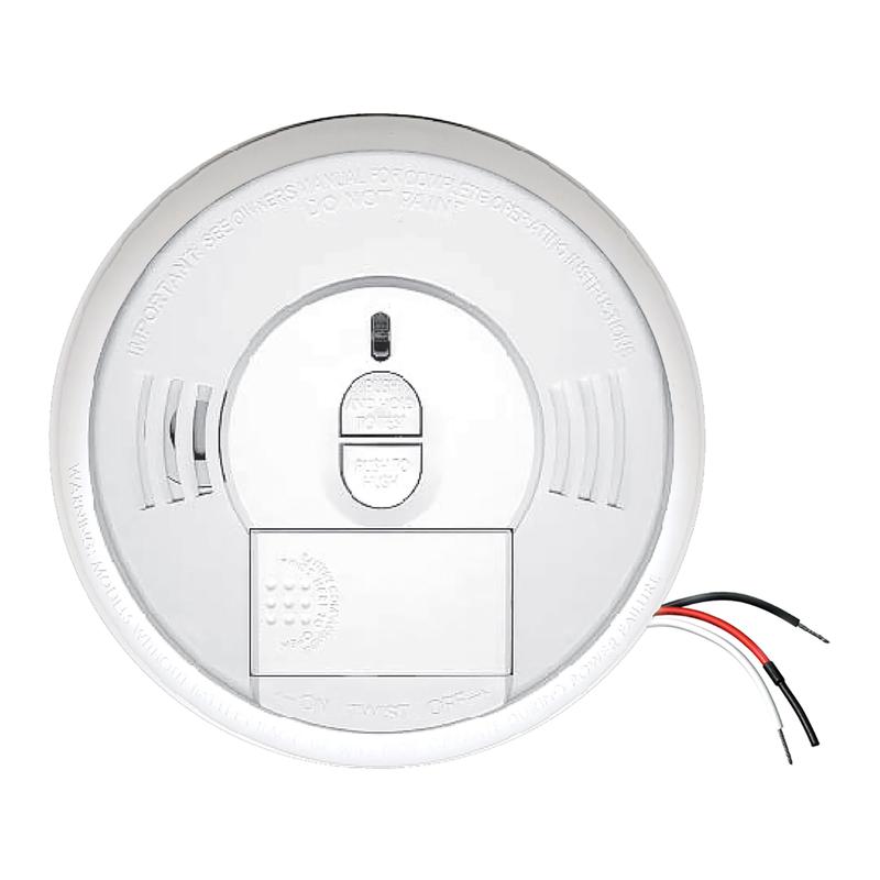 Avertisseur de fume 120 V avec pile de secours